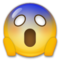 Face Screaming in Fear emoji on LG